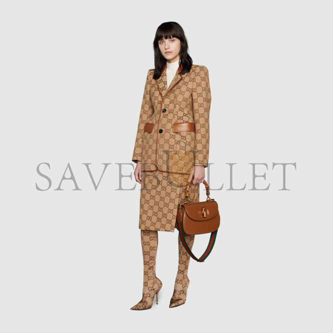 G*u*i bamboo 1947 small top handle bag 675797 (21*15*7cm)